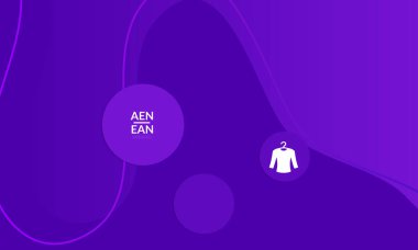 Kaybolan dalgalarla soyut geometrik arkaplan. Sosyal medya afişi için modern şablon. Düz arkaplan üzerinde gerçekçi gölgesi olan çağdaş malzeme tasarımı