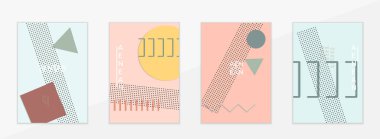 Soyut kağıt kesimi üst görünüm. Kağıt kesikli uçan şablonlar geometrik şekiller düz ve 3D gerçekçi gölge ile yatıyordu. Pastel renkler. Vektör kapağı el işi kağıt biçimi.