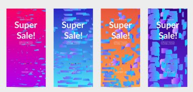 Soyut küçük parlak parçacıklar gradyan üzerinde hareket ediyorlar. Bozuk gradyan çizgileri olan dinamik modern tasarım. Ekstrem spor geçmişi için gelecek tasarımı. Derin su altı deneyimlerinden esinlenilmiştir..