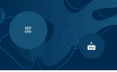 Kaybolan dalgalarla soyut geometrik arkaplan. Sosyal medya afişi için modern şablon. Düz arkaplan üzerinde gerçekçi gölgesi olan çağdaş malzeme tasarımı