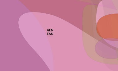 Pastel renkli şeffaf üstüste binen şekillerle kaplanmış şablon akrilik boya veya suluboya efekti vektör karışımı yaratıyor. Mermer desen düz renkler basit organik şekiller. Doğa Dünya Tasarımı.