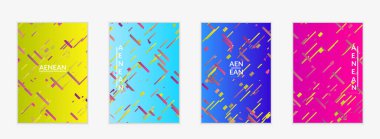 Soyut küçük parlak parçacıklar gradyan üzerinde hareket ediyorlar. Bozuk gradyan çizgileri olan dinamik modern tasarım. Ekstrem spor geçmişi için gelecek tasarımı. Derin su altı deneyimlerinden esinlenilmiştir..