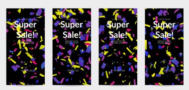 Soyut küçük parlak parçacıklar gradyan üzerinde hareket ediyorlar. Bozuk gradyan çizgileri olan dinamik modern tasarım. Ekstrem spor geçmişi için gelecek tasarımı. Derin su altı deneyimlerinden esinlenilmiştir..