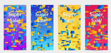 Soyut küçük parlak parçacıklar gradyan üzerinde hareket ediyorlar. Bozuk gradyan çizgileri olan dinamik modern tasarım. Ekstrem spor geçmişi için gelecek tasarımı. Derin su altı deneyimlerinden esinlenilmiştir..