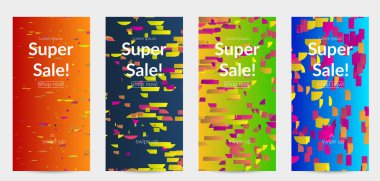 Soyut küçük parlak parçacıklar gradyan üzerinde hareket ediyorlar. Bozuk gradyan çizgileri olan dinamik modern tasarım. Ekstrem spor geçmişi için gelecek tasarımı. Derin su altı deneyimlerinden esinlenilmiştir..