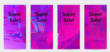 Soyut, rengarenk, parçalanmış cam dokusu. Şeffaf üstüste binen keskin parçacıklar buz kristali dijital etkisi yaratır. Patlama patlayıcısının hareket düzeni. Arkaplan şablonu rastgele kırılgan hareket.