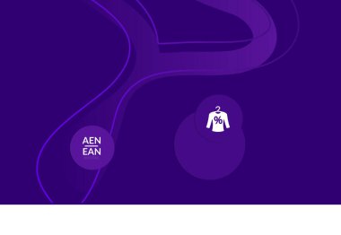 Kaybolan dalgalarla soyut geometrik arkaplan. Sosyal medya afişi için modern şablon. Düz arkaplan üzerinde gerçekçi gölgesi olan çağdaş malzeme tasarımı