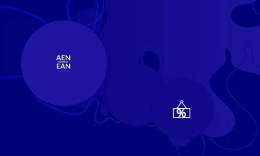 Kaybolan dalgalarla soyut geometrik arkaplan. Sosyal medya afişi için modern şablon. Düz arkaplan üzerinde gerçekçi gölgesi olan çağdaş malzeme tasarımı