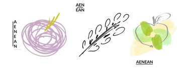 Yaratıcı evrensel karalamalar. İşaretli ve mürekkep desenli eğlenceli tasarım elementleri. Basit bir çizim stili. Kalem ve işaret çocuksu çizimler. Çocuk sanatı. Çocuk resimleri gibi, tasarım elementleri.