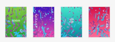 Soyut küçük parlak parçacıklar gradyan üzerinde hareket ediyorlar. Bozuk gradyan çizgileri olan dinamik modern tasarım. Ekstrem spor geçmişi için gelecek tasarımı. Derin su altı deneyimlerinden esinlenilmiştir..