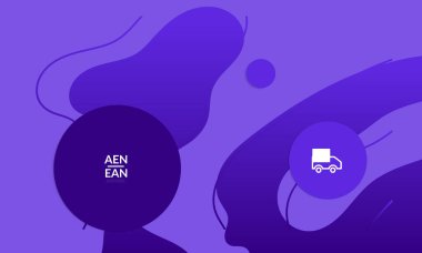 Kaybolan dalgalarla soyut geometrik arkaplan. Sosyal medya afişi için modern şablon. Düz arkaplan üzerinde gerçekçi gölgesi olan çağdaş malzeme tasarımı