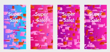 Soyut küçük parlak parçacıklar gradyan üzerinde hareket ediyorlar. Bozuk gradyan çizgileri olan dinamik modern tasarım. Ekstrem spor geçmişi için gelecek tasarımı. Derin su altı deneyimlerinden esinlenilmiştir..