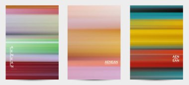 Hız çizgileri ile bulanık soyut sanatsal sancak vektör kapağı şablonu. Sıvı gradyan sanatı doğanın boyama kalıbını yaratır.