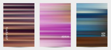 Hızlı, parlak, bulanık çizgiler çizen soyut doğa afişi. Dünya çevresinin doğal renkleri. Akışkan hareket eğrisi dokusu.