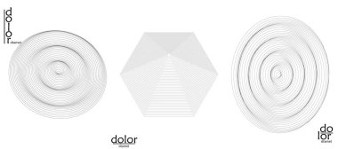 Soyut vektör tel çerçeve geometrik şekil seti. Düşük polyester ağ logosu tasarımı. Fütürist nesne tasarım elemanı. Bilim teknolojisi için 3 boyutlu dijital matematik modeli. Çizgi sanatı arkaplanı.