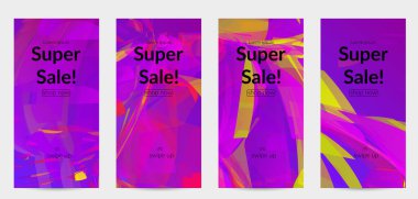 Soyut, rengarenk, parçalanmış cam dokusu. Şeffaf üstüste binen keskin parçacıklar buz kristali dijital etkisi yaratır. Patlama patlayıcısının hareket düzeni. Arkaplan şablonu rastgele kırılgan hareket.