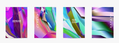 Soyut vektör uçuş şablonu. Çapraz geometrik renkli desen. Mikroskobik görüş kristal yapısında polarize ışık. Dinamik bilgisayar filtrelenmiş çok renkli sanatsal arkaplan.