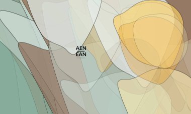 Vektör pastel renkleri şeffaf üstüste binen şekiller akrilik boya veya suluboya etkisi vektör karışımı oluşturur. Doğa Dünya tasarım şablonu. Soyut suluboya sanat. Sanatsal organik resim.