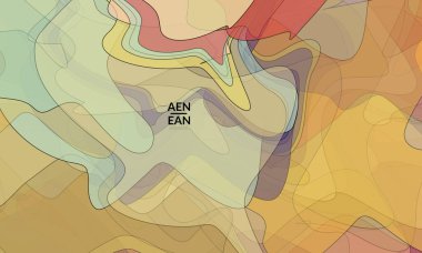 Vektör pastel renkleri şeffaf üstüste binen şekiller akrilik boya veya suluboya etkisi vektör karışımı oluşturur. Doğa Dünya tasarım şablonu. Soyut suluboya sanat. Sanatsal organik resim.