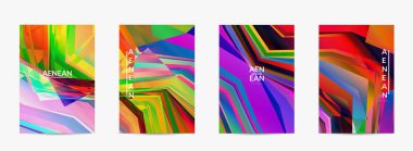 Soyut vektör uçuş şablonu. Çapraz geometrik renkli desen. Mikroskobik görüş kristal yapısında polarize ışık. Dinamik bilgisayar filtrelenmiş çok renkli sanatsal arkaplan.