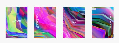 Soyut vektör uçuş şablonu. Çapraz geometrik renkli desen. Mikroskobik görüş kristal yapısında polarize ışık. Dinamik bilgisayar filtrelenmiş çok renkli sanatsal arkaplan.