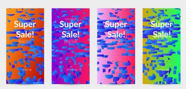 Gradyan üzerinde hareket eden küçük parlak parçacıklar. Doğa ilham verici tasarım. Deniz altı yaşam geçmişinin soyutlanması. Derin okyanus sularında yüzen soyut yaratıkların vektör çizimi.