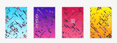 Gradyan üzerinde hareket eden küçük parlak parçacıklar. Doğa ilham verici tasarım. Deniz altı yaşam geçmişinin soyutlanması. Derin okyanus sularında yüzen soyut yaratıkların vektör çizimi.