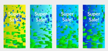 Gradyan üzerinde hareket eden küçük parlak parçacıklar. Doğa ilham verici tasarım. Deniz altı yaşam geçmişinin soyutlanması. Derin okyanus sularında yüzen soyut yaratıkların vektör çizimi.