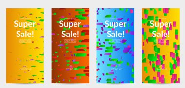 Gradyan üzerinde hareket eden küçük parlak parçacıklar. Doğa ilham verici tasarım. Deniz altı yaşam geçmişinin soyutlanması. Derin okyanus sularında yüzen soyut yaratıkların vektör çizimi.