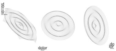 Soyut vektör tel çerçeve geometrik şekil seti. Düşük polyester ağ logosu tasarımı. Fütürist nesne tasarım elemanı. Bilim teknolojisi için 3 boyutlu dijital matematik modeli. Çizgi sanatı arkaplanı.