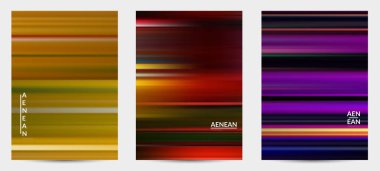 Hızlı, parlak, bulanık çizgiler çizen soyut doğa afişi. Dünya çevresinin doğal renkleri. Akışkan hareket eğrisi dokusu.