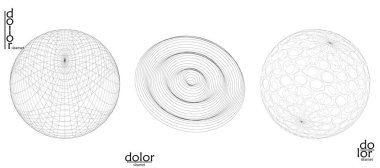 Soyut vektör tel çerçeve geometrik şekil seti. Düşük polyester ağ logosu tasarımı. Fütürist nesne tasarım elemanı. Bilim teknolojisi için 3 boyutlu dijital matematik modeli. Çizgi sanatı arkaplanı.