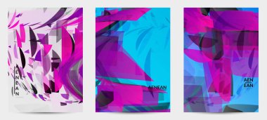 Soyut, rengarenk, parçalanmış cam dokusu. Şeffaf üstüste binen keskin parçacıklar buz kristali dijital etkisi yaratır. Patlama patlayıcısının hareket düzeni. Arkaplan şablonu rastgele kırılgan hareket.