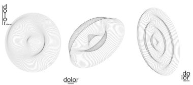 Soyut vektör tel çerçeve geometrik şekil seti. Düşük polyester ağ logosu tasarımı. Fütürist nesne tasarım elemanı. Bilim teknolojisi için 3 boyutlu dijital matematik modeli. Çizgi sanatı arkaplanı.