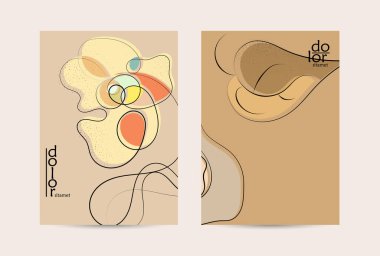 Eko ambalaj vektör tasarımı. Düz renkli meyve logosu ve grunge deseni. Doodle sebze çiziyor. Sağlıklı yiyecek. Vegan cıvata eskiz posteri. Yaz organik taze kavram.