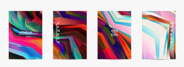 Soyut vektör uçuş şablonu. Çapraz geometrik renkli desen. Mikroskobik görüş kristal yapısında polarize ışık. Dinamik bilgisayar filtrelenmiş çok renkli sanatsal arkaplan.