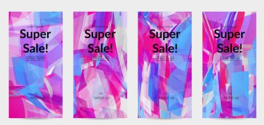 Soyut, rengarenk, parçalanmış cam dokusu. Şeffaf üstüste binen keskin parçacıklar buz kristali dijital etkisi yaratır. Patlama patlayıcısının hareket düzeni. Arkaplan şablonu rastgele kırılgan hareket.