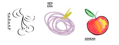 Yaratıcı evrensel karalamalar. İşaretli ve mürekkep desenli eğlenceli tasarım elementleri. Basit bir çizim stili. Kalem ve işaret çocuksu çizimler. Çocuk sanatı. Çocuk resimleri gibi, tasarım elementleri.