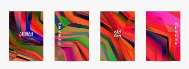 Soyut vektör uçuş şablonu. Çapraz geometrik renkli desen. Mikroskobik görüş kristal yapısında polarize ışık. Dinamik bilgisayar filtrelenmiş çok renkli sanatsal arkaplan.