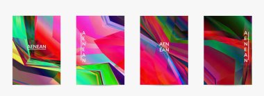 Soyut vektör uçuş şablonu. Çapraz geometrik renkli desen. Mikroskobik görüş kristal yapısında polarize ışık. Dinamik bilgisayar filtrelenmiş çok renkli sanatsal arkaplan.