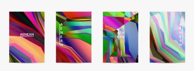 Soyut vektör uçuş şablonu. Çapraz geometrik renkli desen. Mikroskobik görüş kristal yapısında polarize ışık. Dinamik bilgisayar filtrelenmiş çok renkli sanatsal arkaplan.