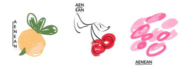 Yaratıcı evrensel karalamalar. İşaretli ve mürekkep desenli eğlenceli tasarım elementleri. Basit bir çizim stili. Kalem ve işaret çocuksu çizimler. Çocuk sanatı. Çocuk resimleri gibi, tasarım elementleri.