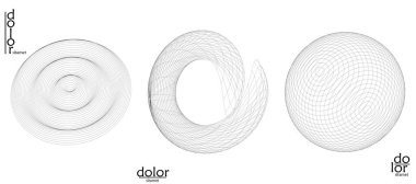 Soyut tel çerçeve vektör nesnesi ayarlandı. Üç boyutlu dijital yüzey. Geometrik yapı o bilgisayar modelleme geometrik şekil. Düşük polyester logosu beyaza izole edilmiş. Fütürist sanat tasarımı ögesi
