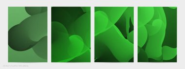 Üç boyutlu sıvı dalgalı şekil. Parlak bulutlu fütüristik arka plan. Soyut müzik dalgalarında canlı gradyan akışı. Dinamik sıvı doku. Moda uçucu tasarımı için yaratıcı vektör şablonu.