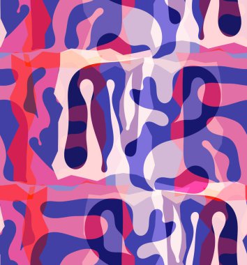 Organik Matisse şekillerinin kusursuz desenleri. Doğal toprak renkleri. Çiçekli sualtı yaşamı. Soyut deniz yosunu kamuflaj arka planı. Moda dalgalı geometri. Rastgele katmanlanmış el çizimi sanat.