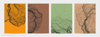 Çok ince bir ağ şekli. Soyut 3D bilgisayar modelleme bilim geometrisi. Gelişigüzel parçacıklarla etkileşen fütüristik ses dalgası. Düz dünyevi arkaplanda büyüyen küf dokusu.