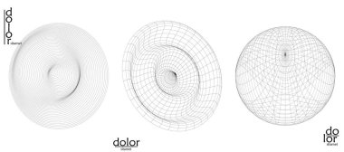 Soyut tel çerçeve vektör nesnesi ayarlandı. Üç boyutlu dijital yüzey. Geometrik yapı o bilgisayar modelleme geometrik şekil. Düşük polyester logosu beyaza izole edilmiş. Fütürist sanat tasarımı ögesi