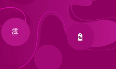 Kaybolan dalgalarla soyut geometrik arkaplan. Sosyal medya afişi için modern şablon. Düz arkaplan üzerinde gerçekçi gölgesi olan çağdaş malzeme tasarımı