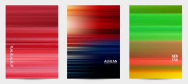 Hızlı, parlak, bulanık çizgiler çizen soyut doğa afişi. Dünya çevresinin doğal renkleri. Akışkan hareket eğrisi dokusu.