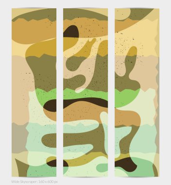 Matisse organik grange desenli. Doğal çiçek motifli soyut çağdaş web afişi şablonu. Asgari orta yüzyıl sanat geçmişi. Düz toprak renklerinde sanatsal botanik elementler.